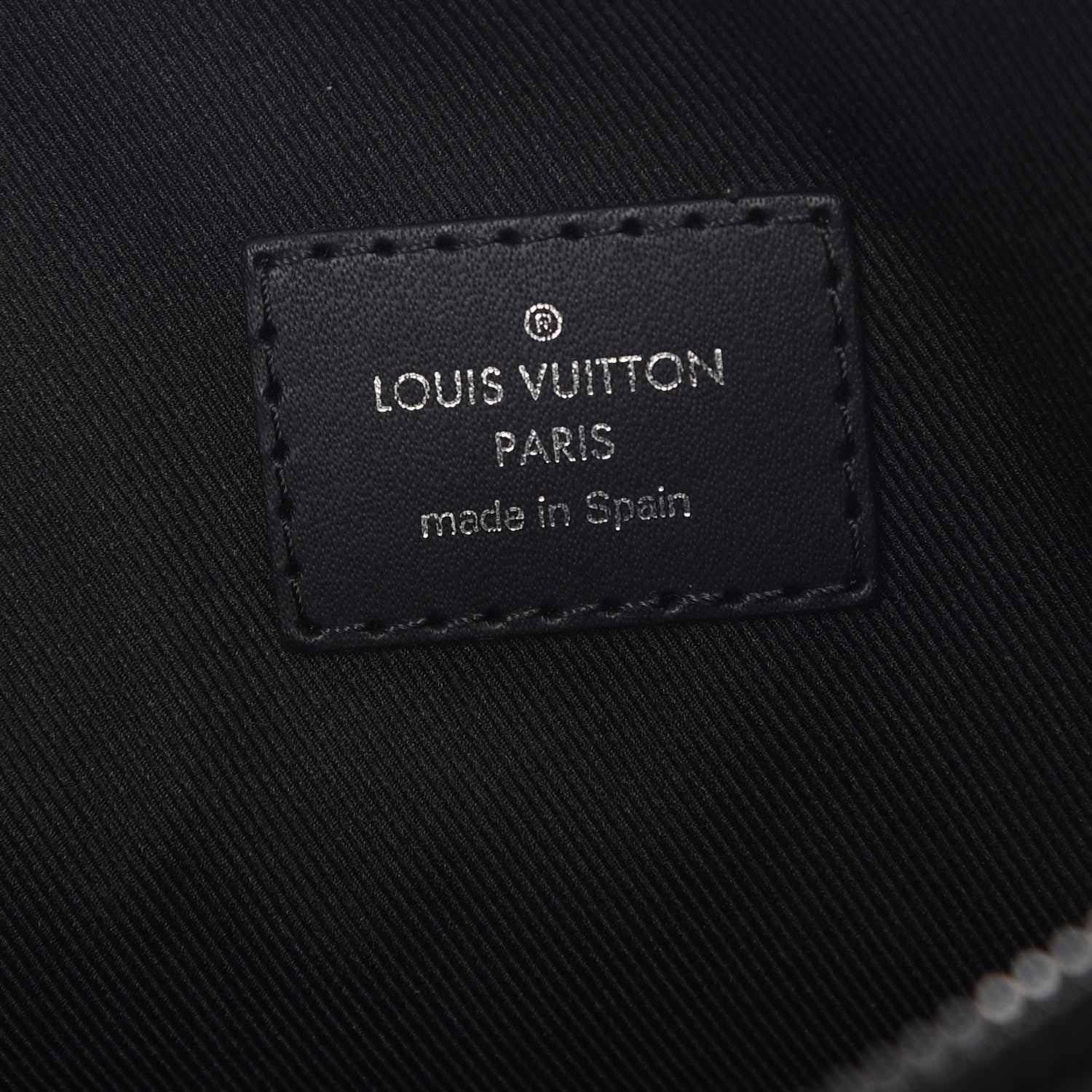 Louis Vuitton Monogram Eclipse Fragment Cabas Light Pochette 6 of 7