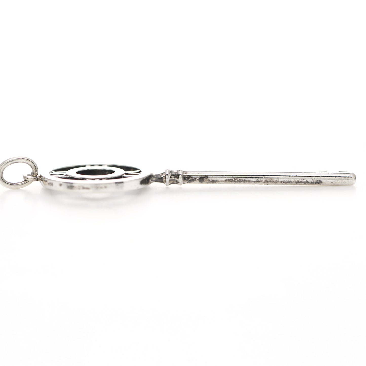Sterling Silver Atlas Key Pendant