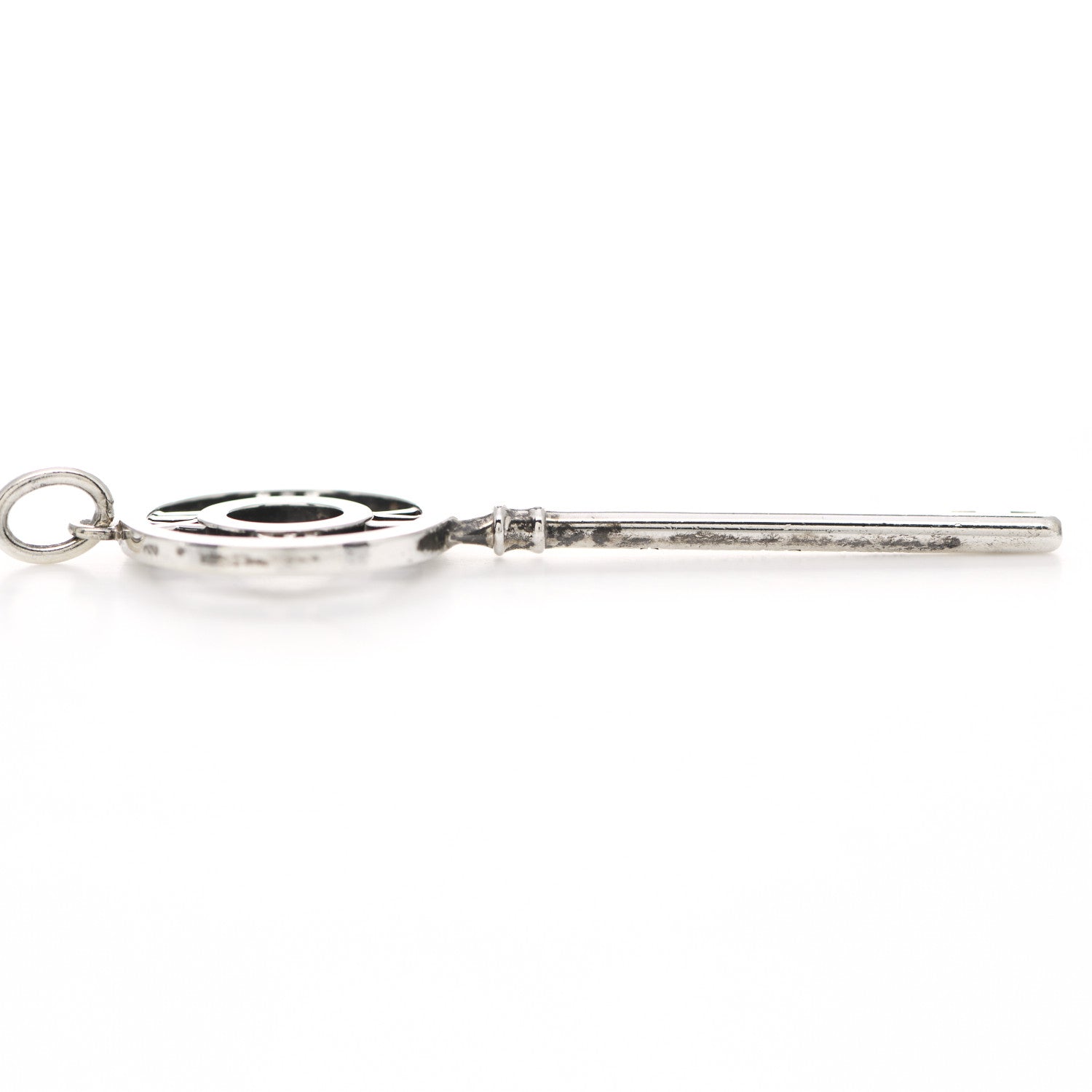 Tiffany Sterling Silver Atlas Key Pendant 4 of 4