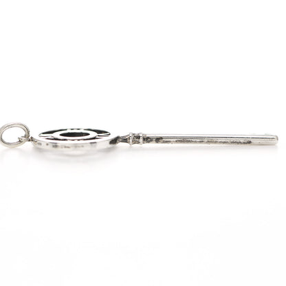 Tiffany Sterling Silver Atlas Key Pendant 4 of 4