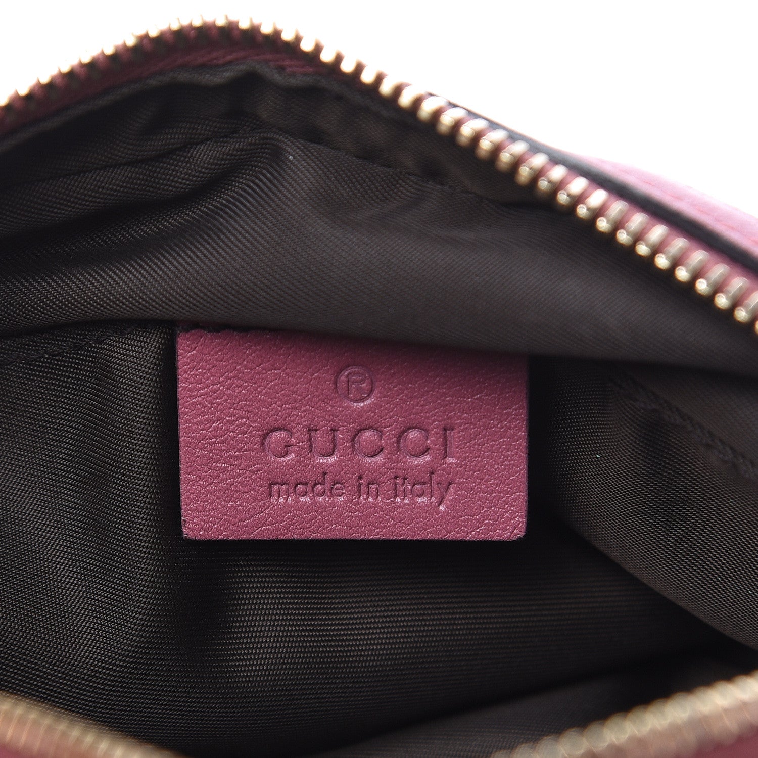 Gucci Monogram Medium Bamboo Cosmetic Case Vintage Rose 6 of 12