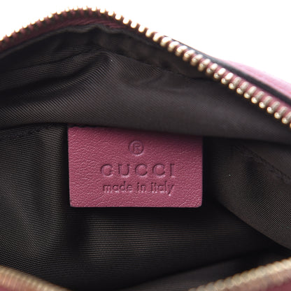 Gucci Monogram Medium Bamboo Cosmetic Case Vintage Rose 6 of 12