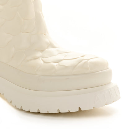 Valentino Garavani Rubber Atelier 03 Rose Edition 30/50mm Short Rainboots 41 Avorio 10 of 10