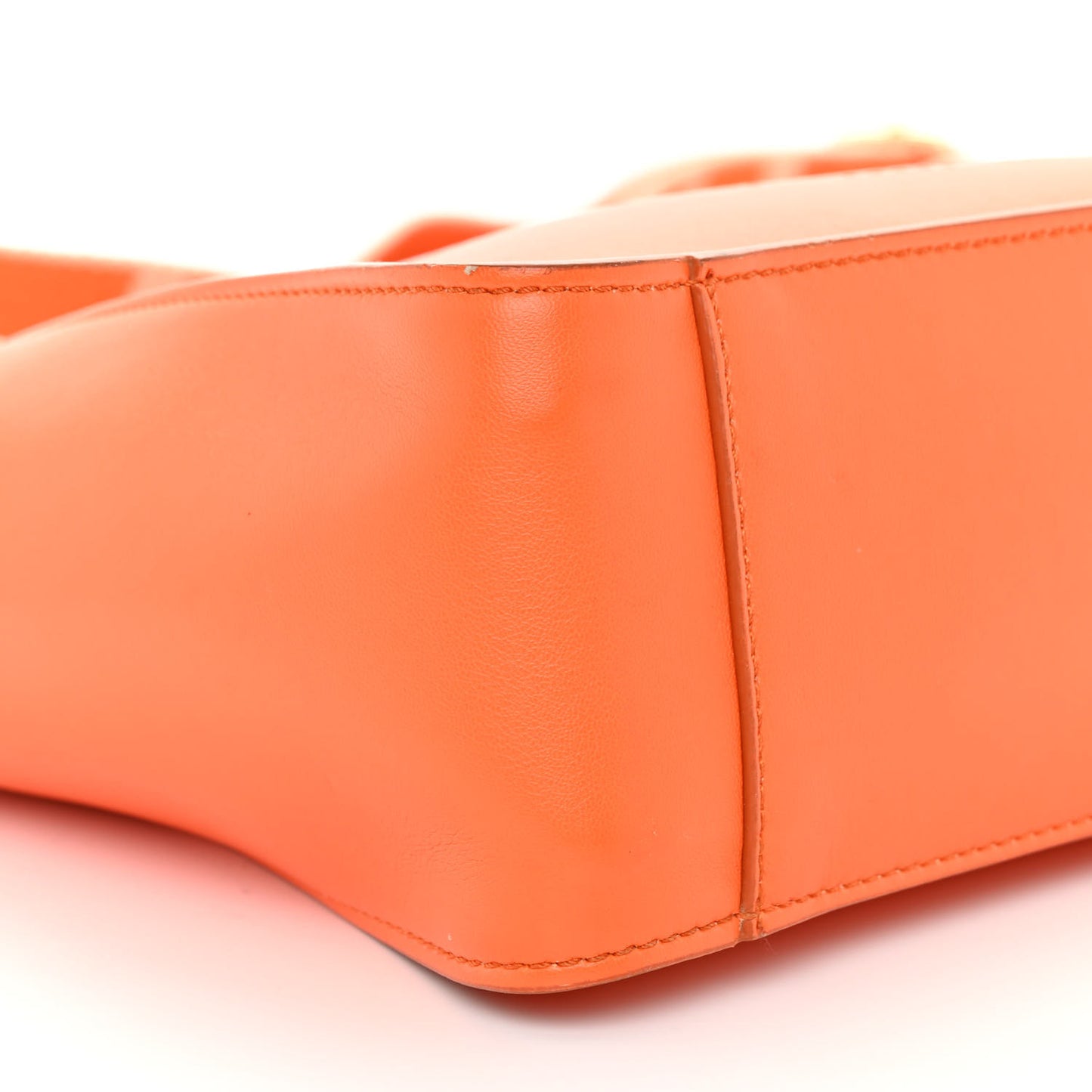 Eco Alter Nappa Perforated Logo Mini Crossbody Orange