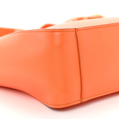 Stella McCartney Eco Alter Nappa Perforated Logo Mini Crossbody Orange 8 of 10