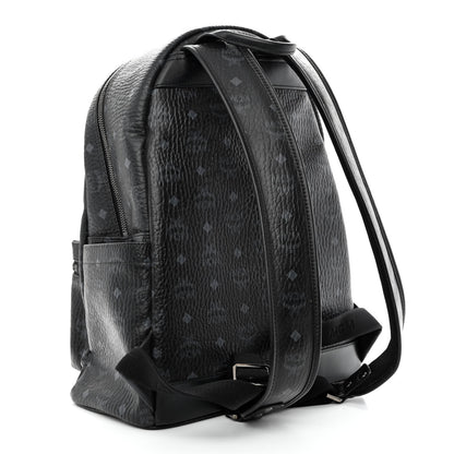 MCM Visetos Medium Stark Backpack Black 3 of 14