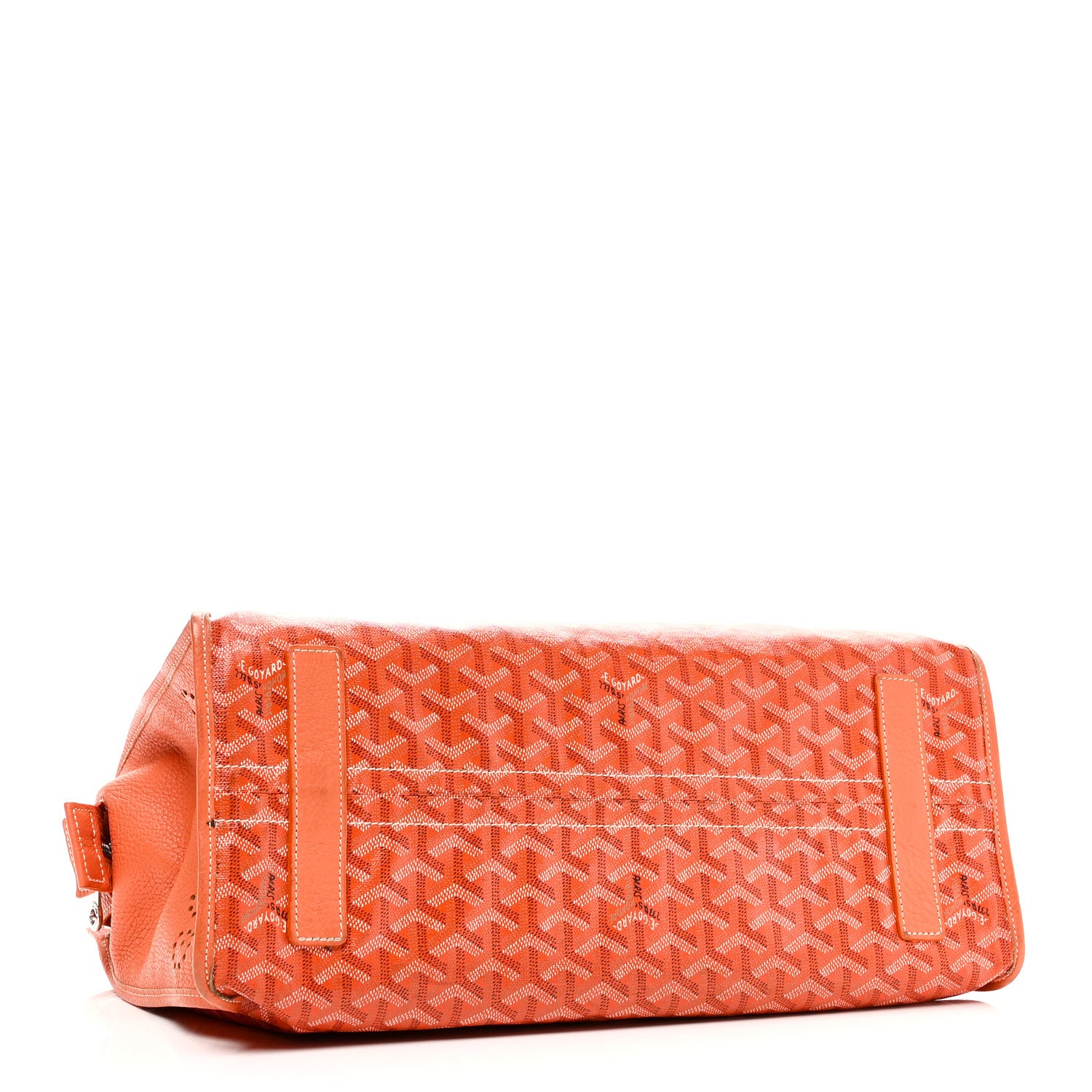Goyard Goyardine Sac Hardy Pet Carrier PM Orange 4 of 10