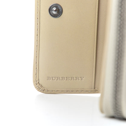 Burberry Smoked Check Compact Wallet Trench 7 of 8