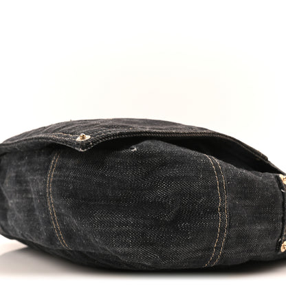 Chanel Denim CC Messenger Bag Blue 10 of 10