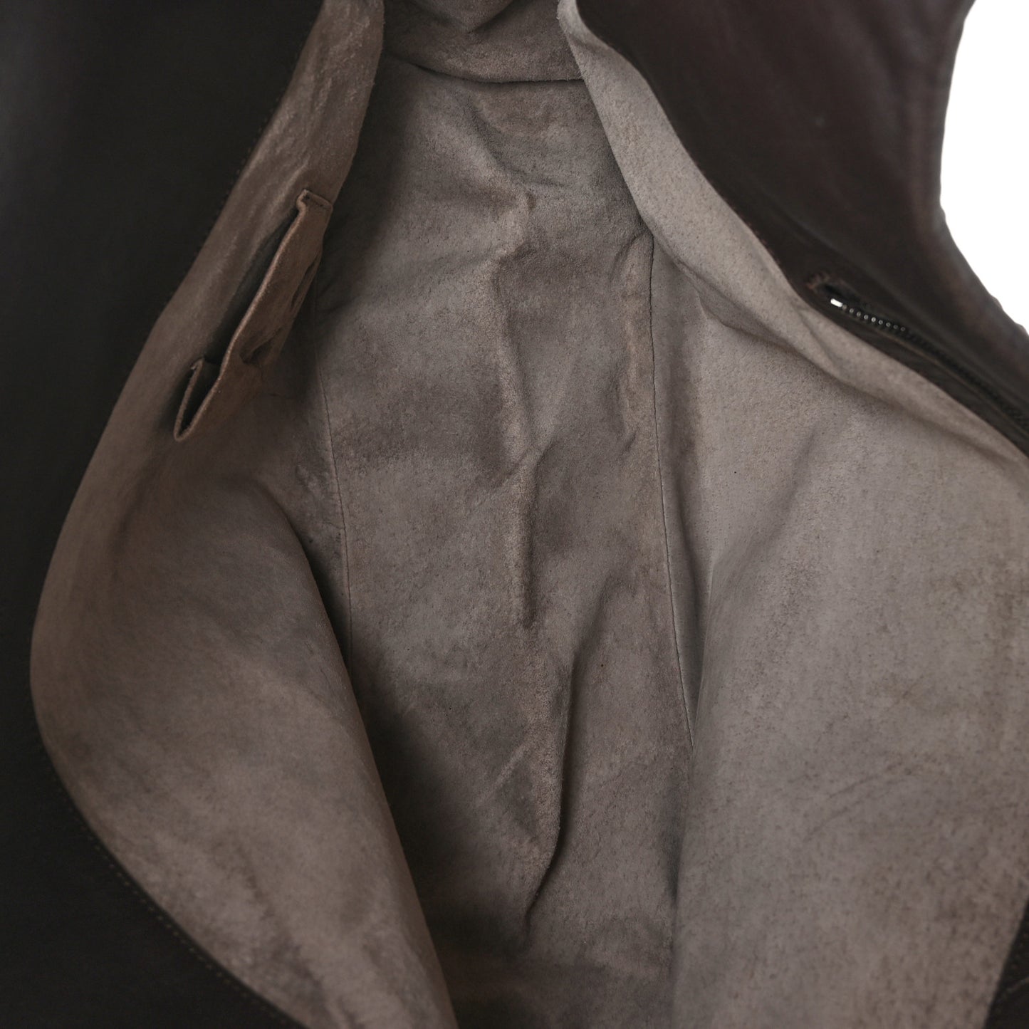 Nappa Intrecciato Large Campana Hobo Ebano