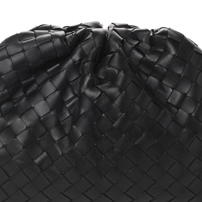 Bottega Veneta Nappa Maxi Intreccio The Pouch Oversized Clutch Black 7 of 9