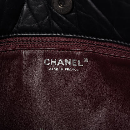 Chanel Aged Calfskin Quilted Reissue 2.55 Tote Black 8 of 9