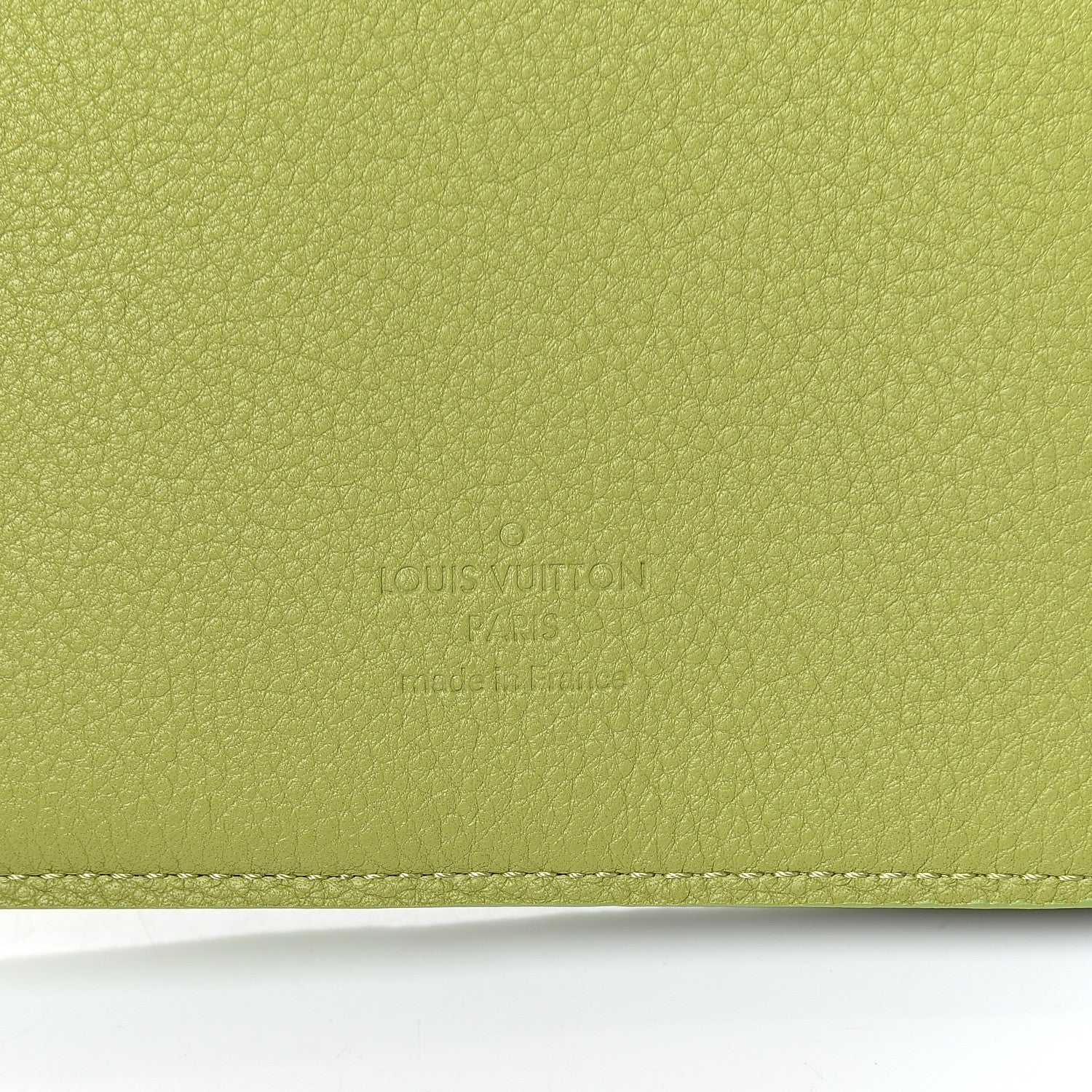 Louis Vuitton Veau Couverture Carnet PM Kiwi 6 of 8