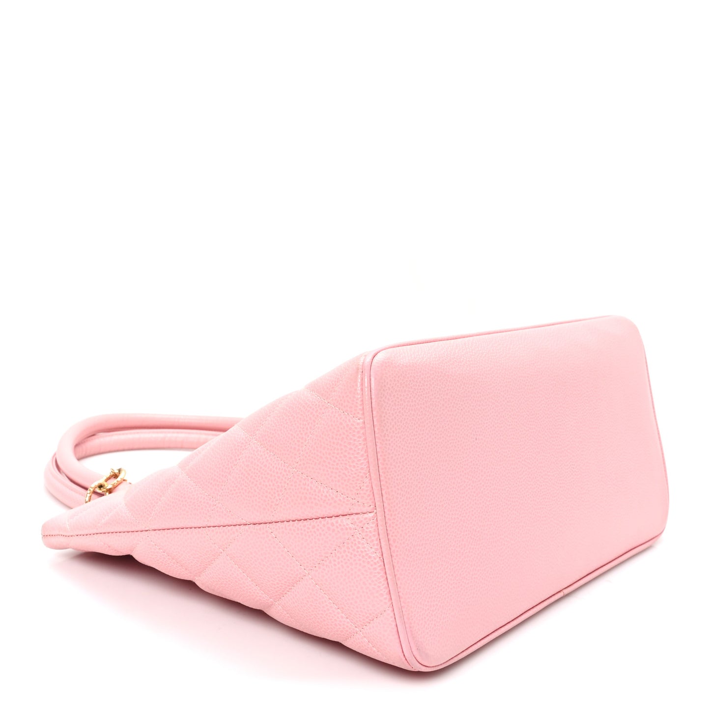 Caviar Medallion CC Tote Light Pink