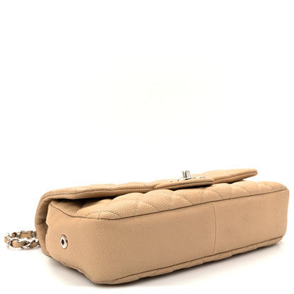 Chanel Caviar Quilted Medium Easy Flap Beige 4 of 10