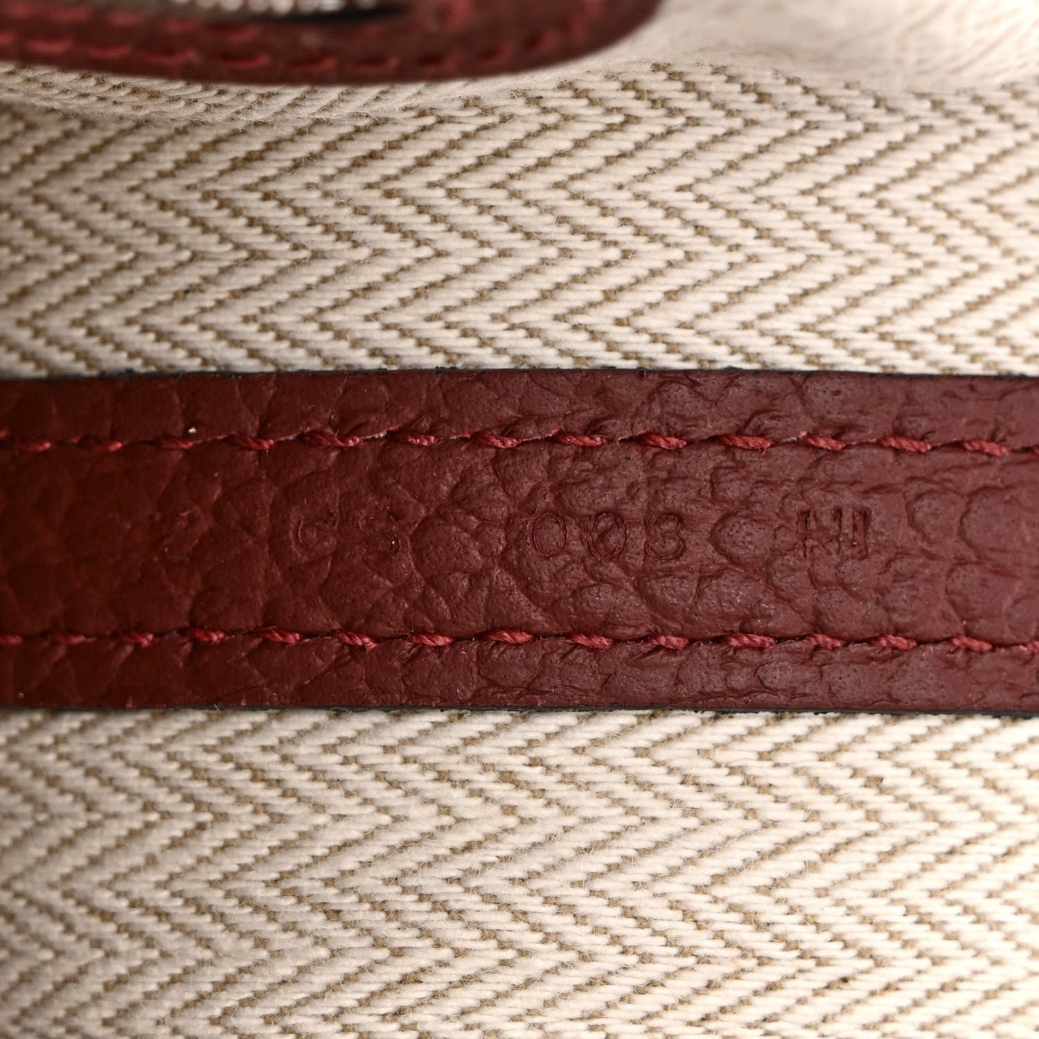 Hermes Vache Country Garden Party 30 TPM Rouge H 7 of 10