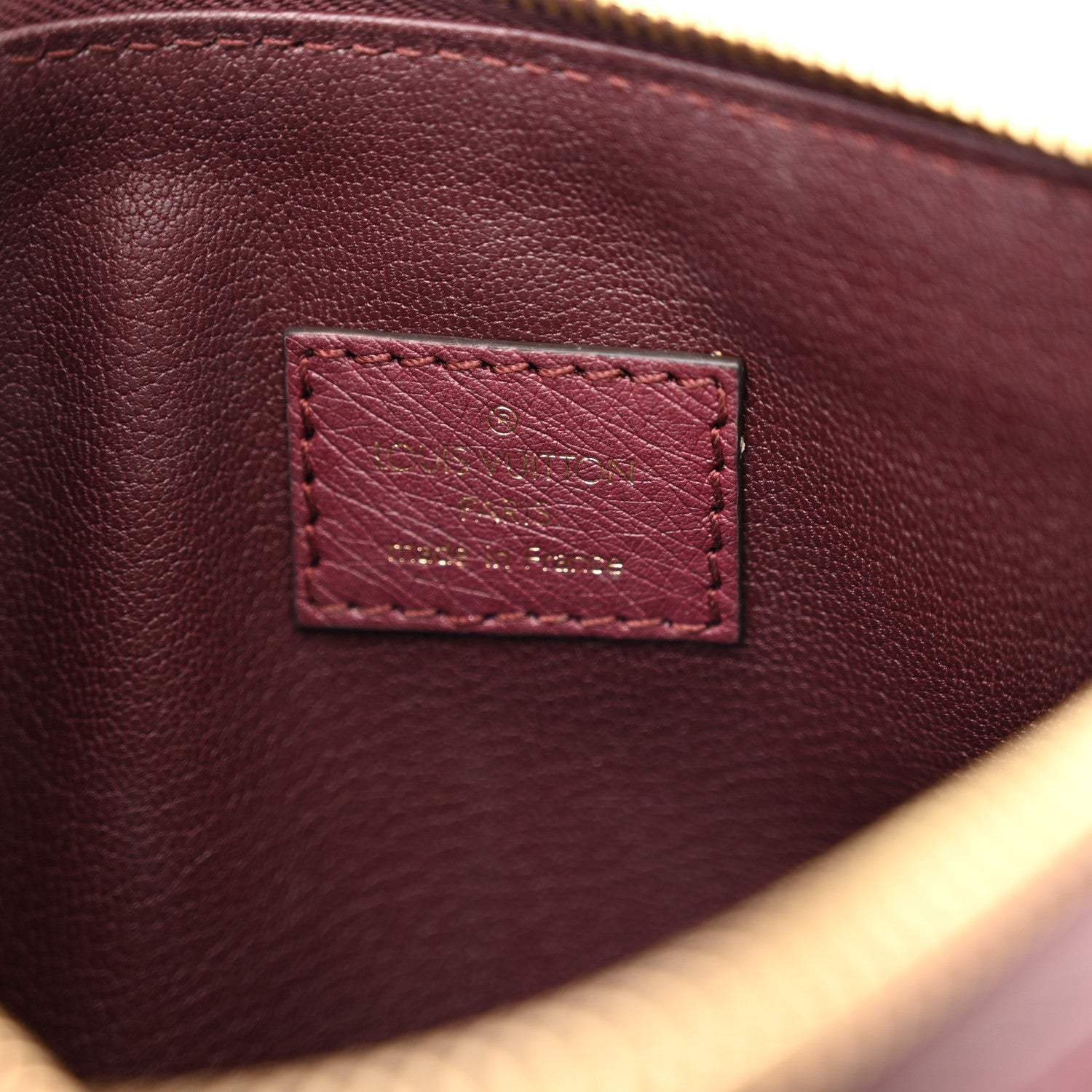 Louis Vuitton Ostrich Coussin BB Bordeaux 6 of 10