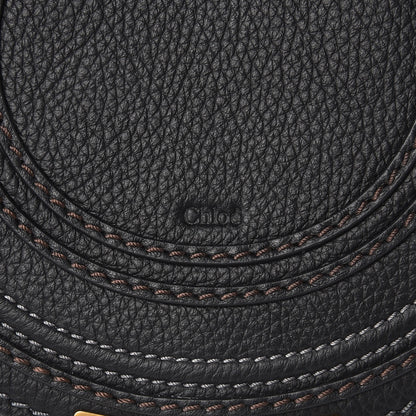 Chloe Calfskin Mini Marcie Round Crossbody Bag Black 7 of 7