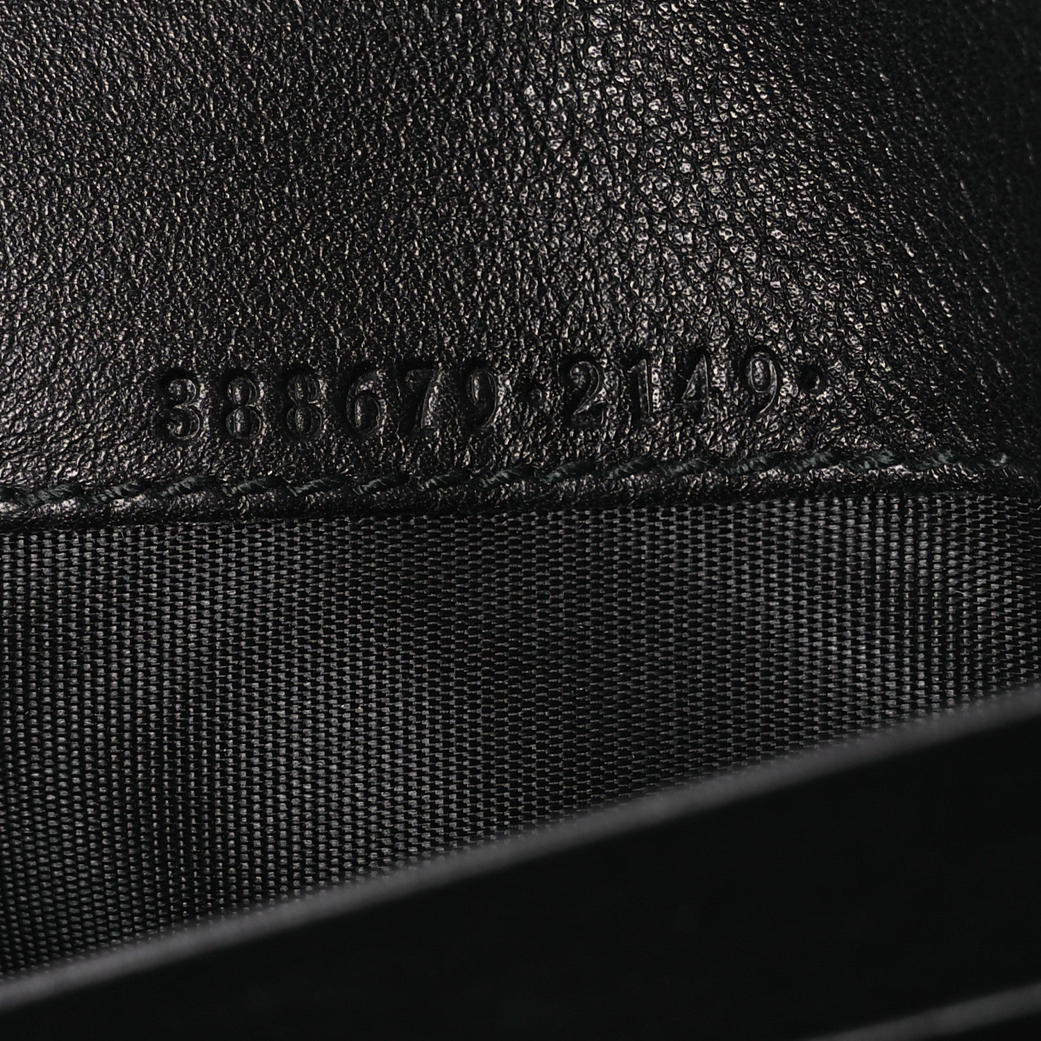 Gucci Microguccissima Bow Continental Wallet Black 6 of 7