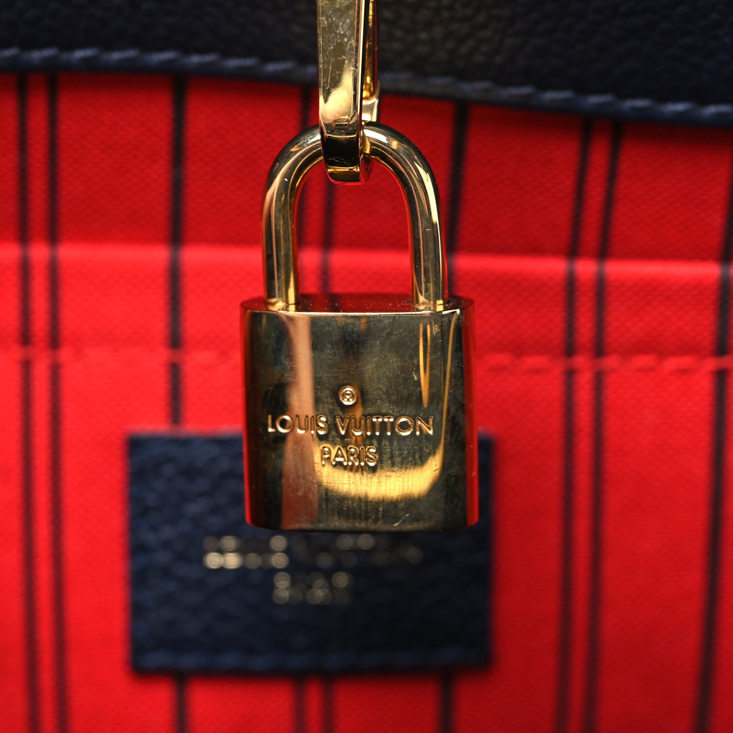 Empreinte Montaigne GM Marine Rouge