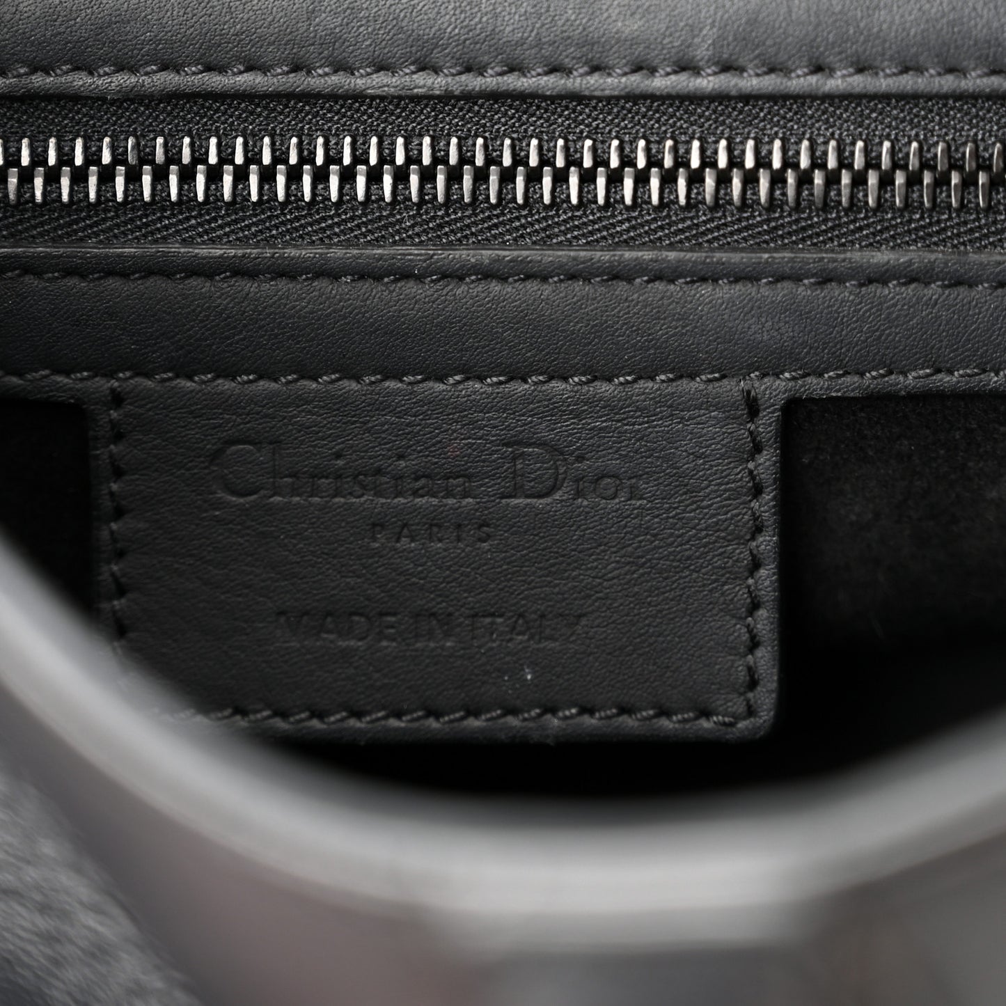Ultra Matte Calfskin Saddle Bag Black