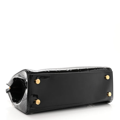 Louis Vuitton Vernis Brea MM Black Black 4 of 9