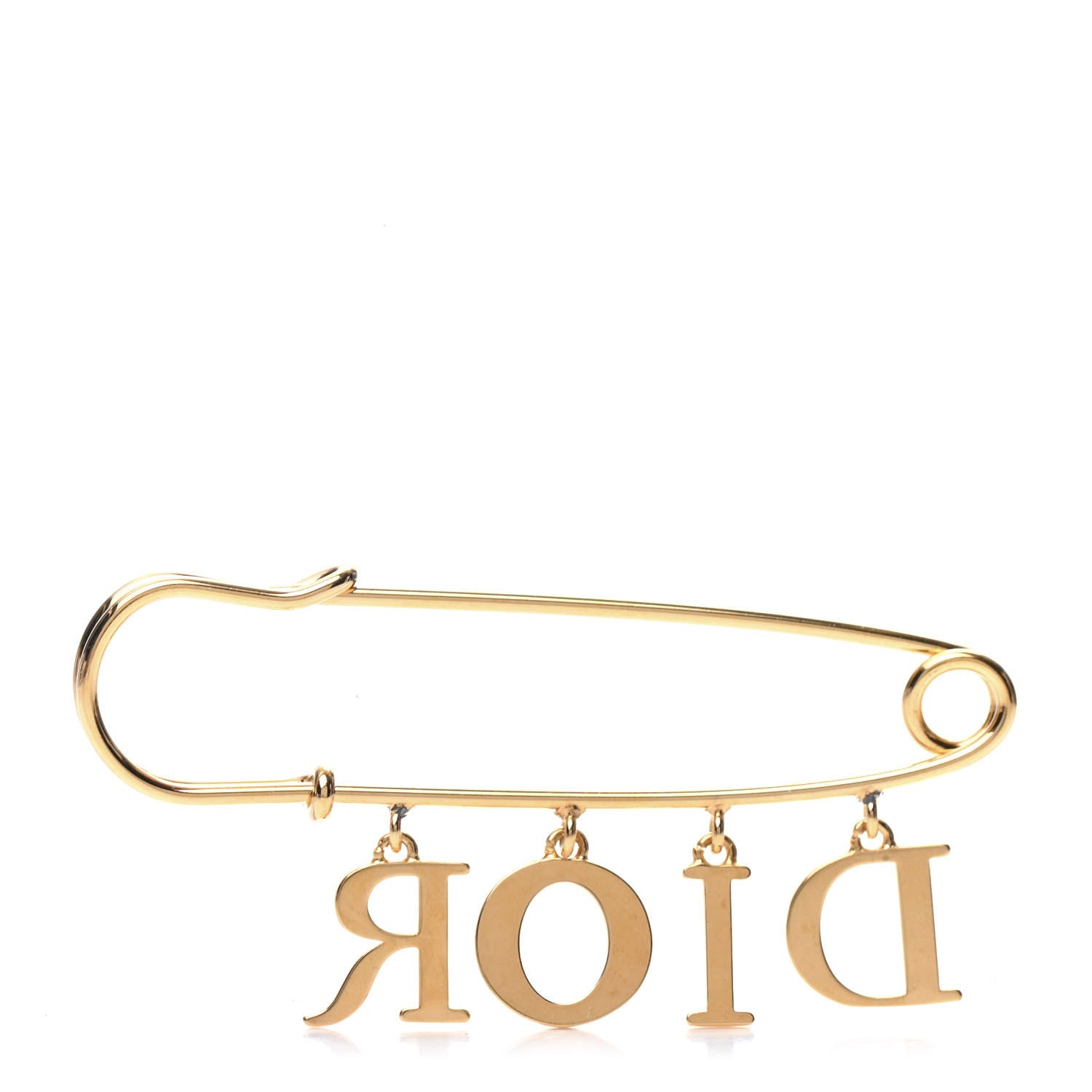 Christian Dior Crystal Dio(r)evolution Brooch Gold 3 of 3