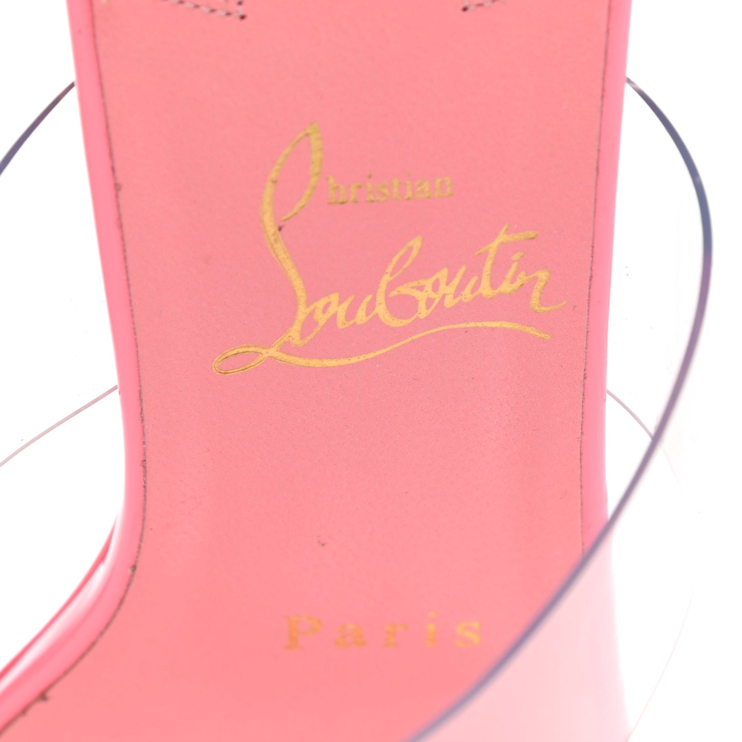 Patent PVC Just Nothing 85 Slide Sandals 36.5 Bubblegum