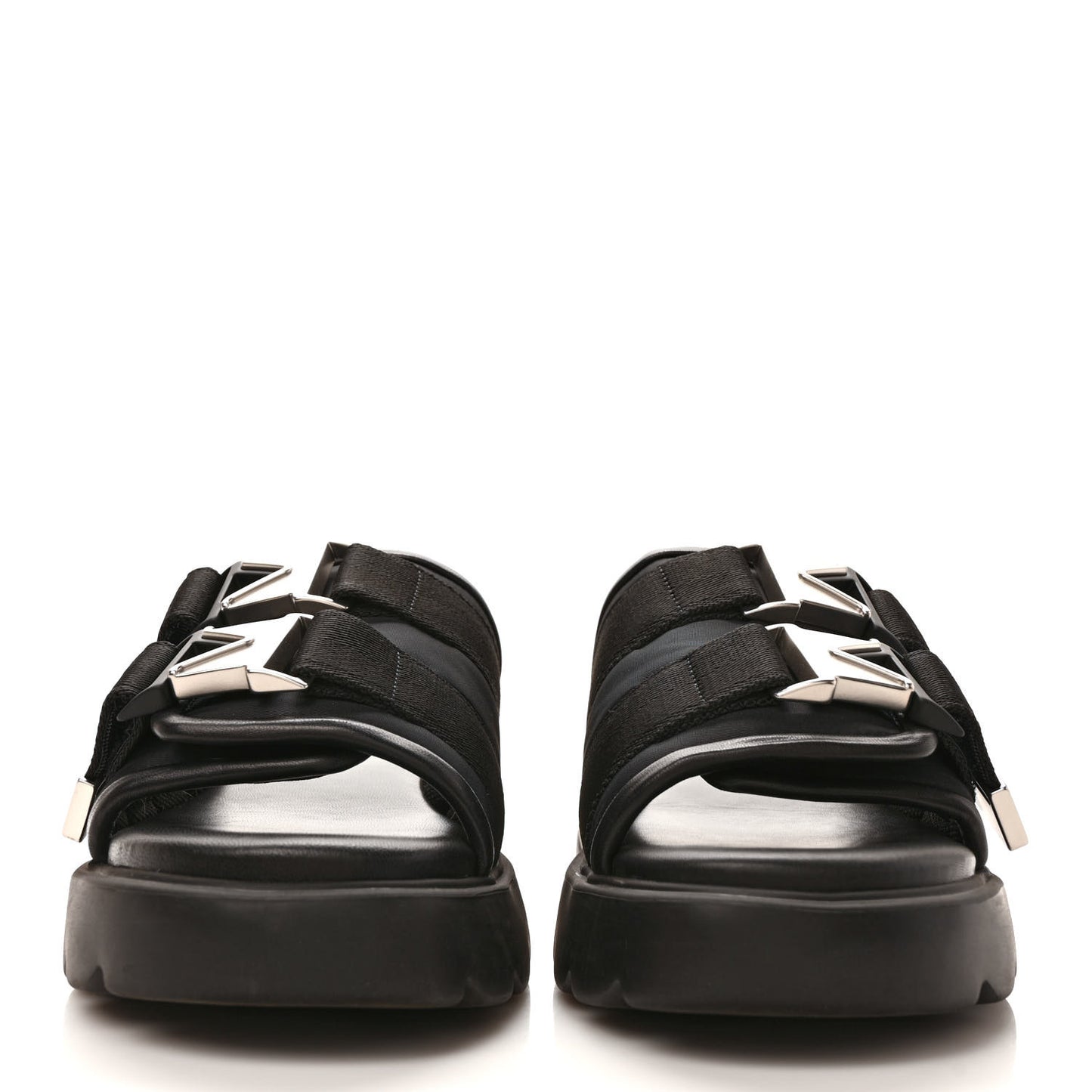 Nappa Flash 45mm Flat Sandals 37 Black