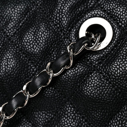 Chanel Caviar Quilted French Riviera Shouler Bag Black 27 of 28