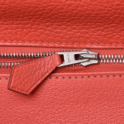 Hermes Togo Kelly Retourne 35 Geranium 14 of 36