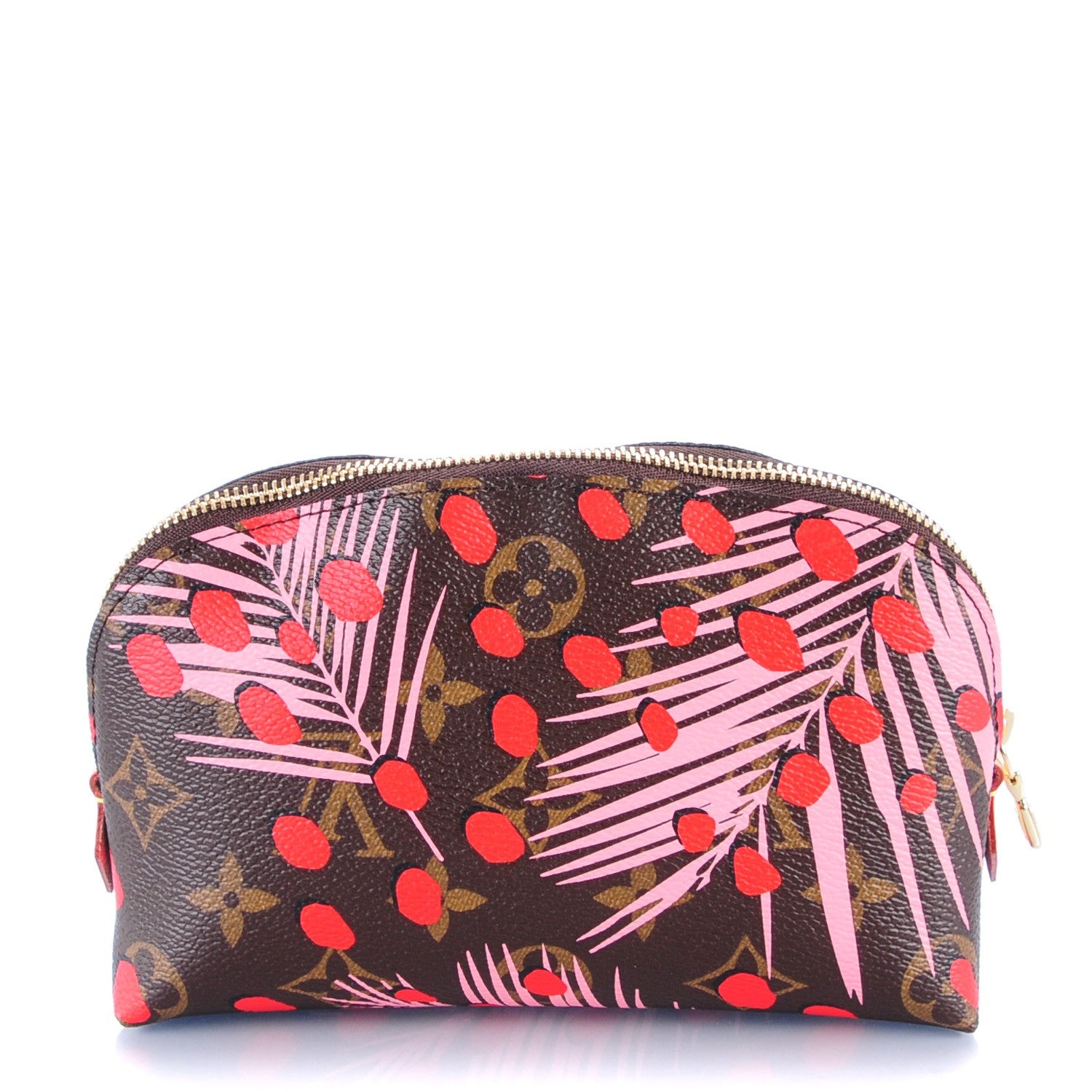 Louis Vuitton Monogram Jungle Dots Cosmetic Pouch Sugar Pink Poppy 1 of 7