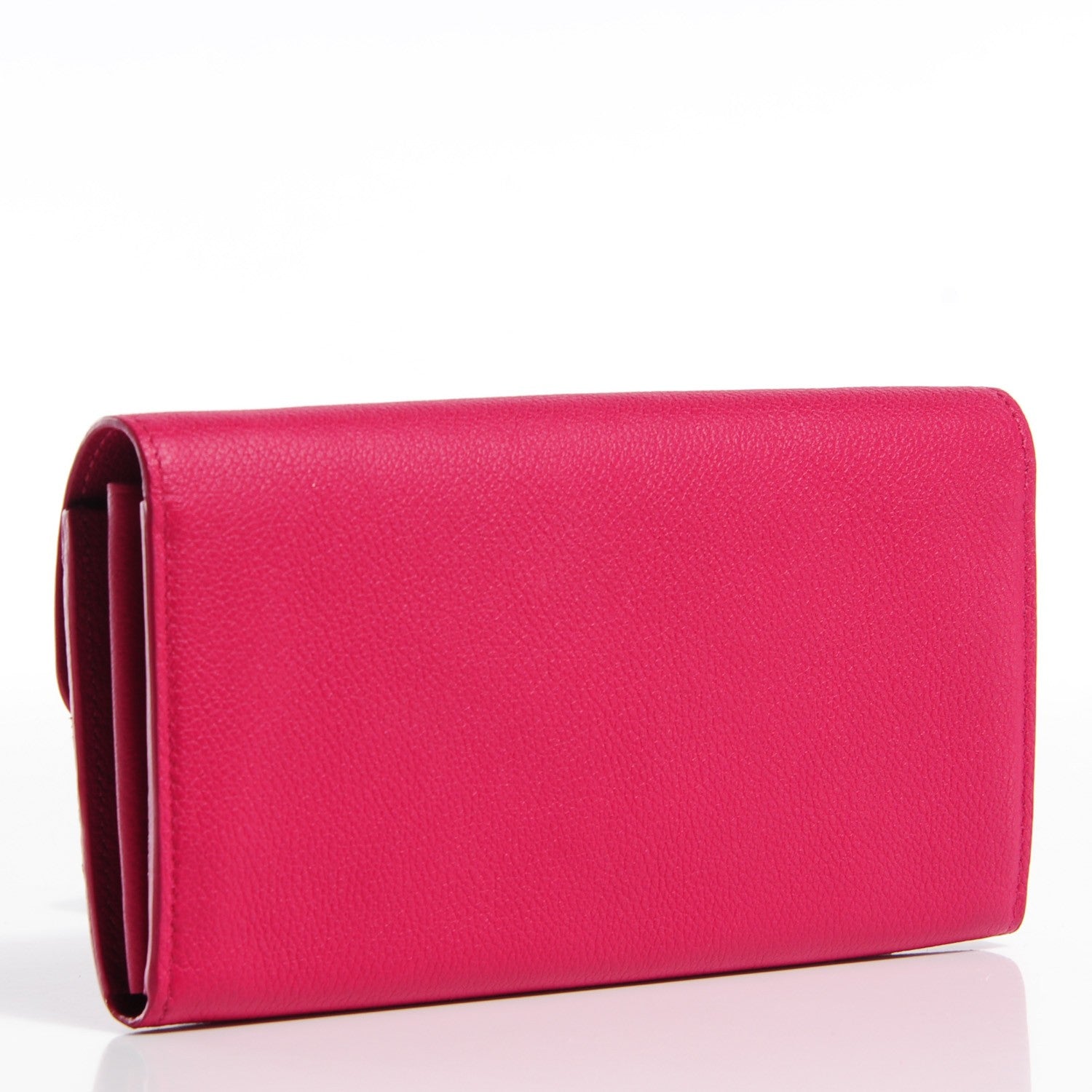 Louis Vuitton Calfskin Lockme Wallet Dahlia 3 of 8