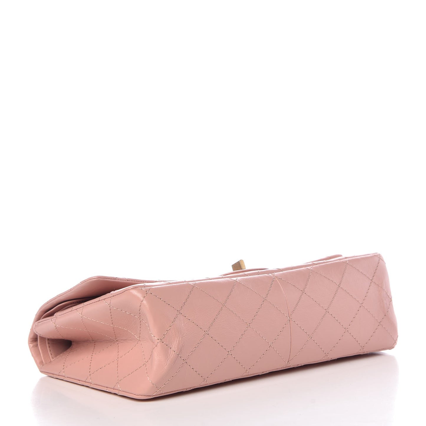 Aged Calfskin Quilted 2.55 Reissue 226 Flap Light Pink