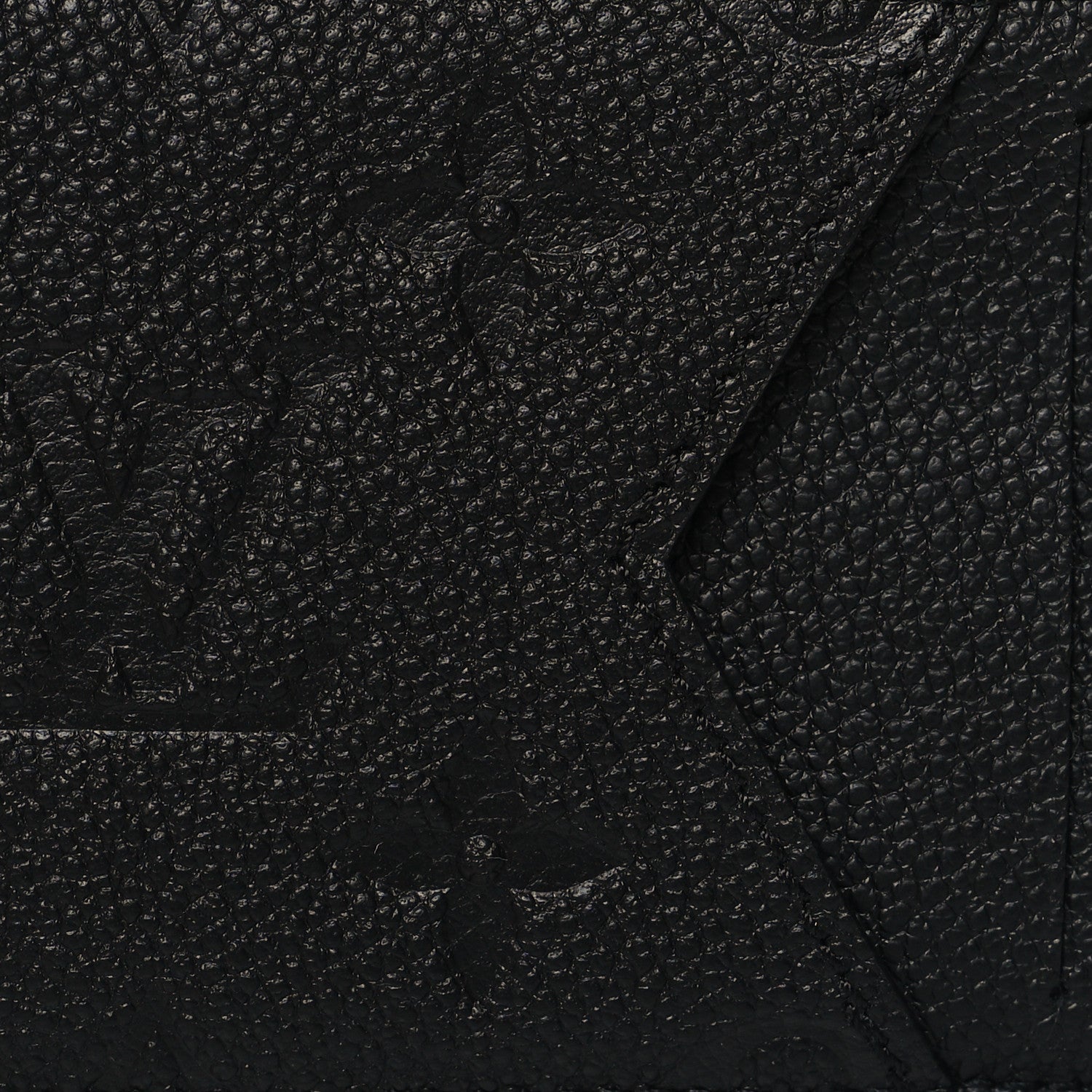 Louis Vuitton Empreinte Monogram Zipped Romy Card Holder Black 7 of 8