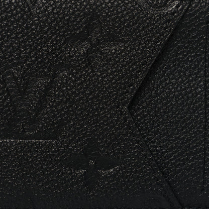 Louis Vuitton Empreinte Monogram Zipped Romy Card Holder Black 7 of 8