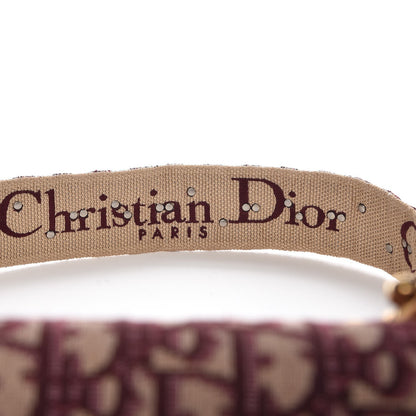 Christian Dior Oblique DiorAddict Flap Bag Burgundy 8 of 9