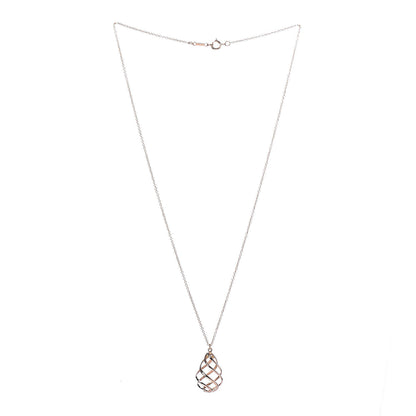 Tiffany 18K Rose Gold Paloma Picasso Venezia Luce Pendant Necklace 3 of 7