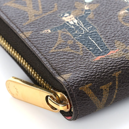 Louis Vuitton Monogram Illustre Zippy Wallet Rose 7 of 8