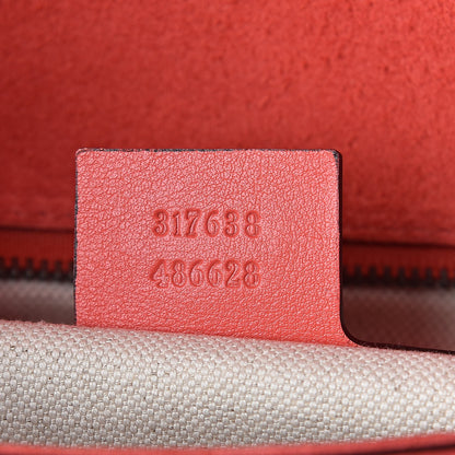 Gucci Patent Large Bright Bit Clutch Begonia Pink 8 of 8