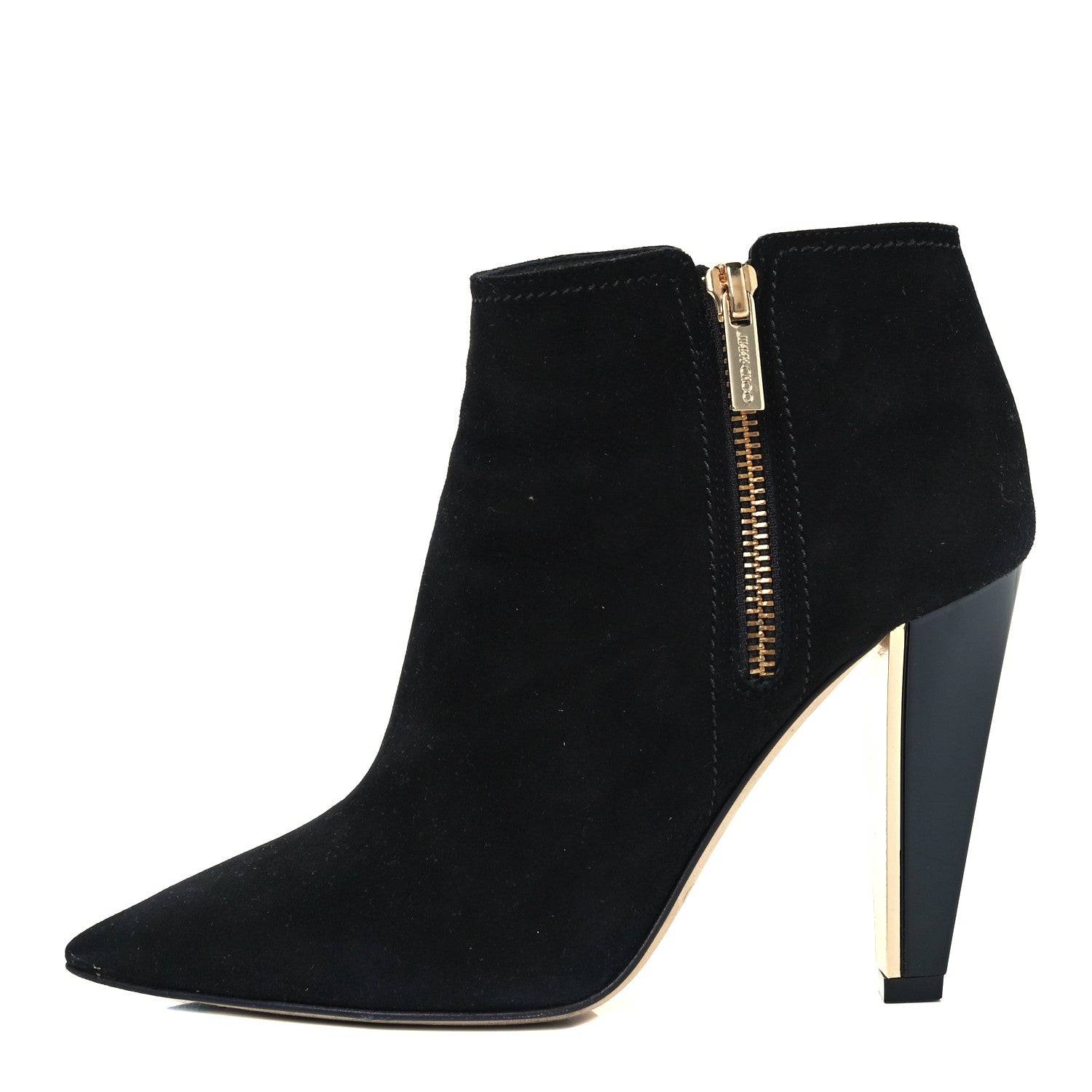 Jimmy Choo Suede Ankle Boots 36 Black 1 of 11
