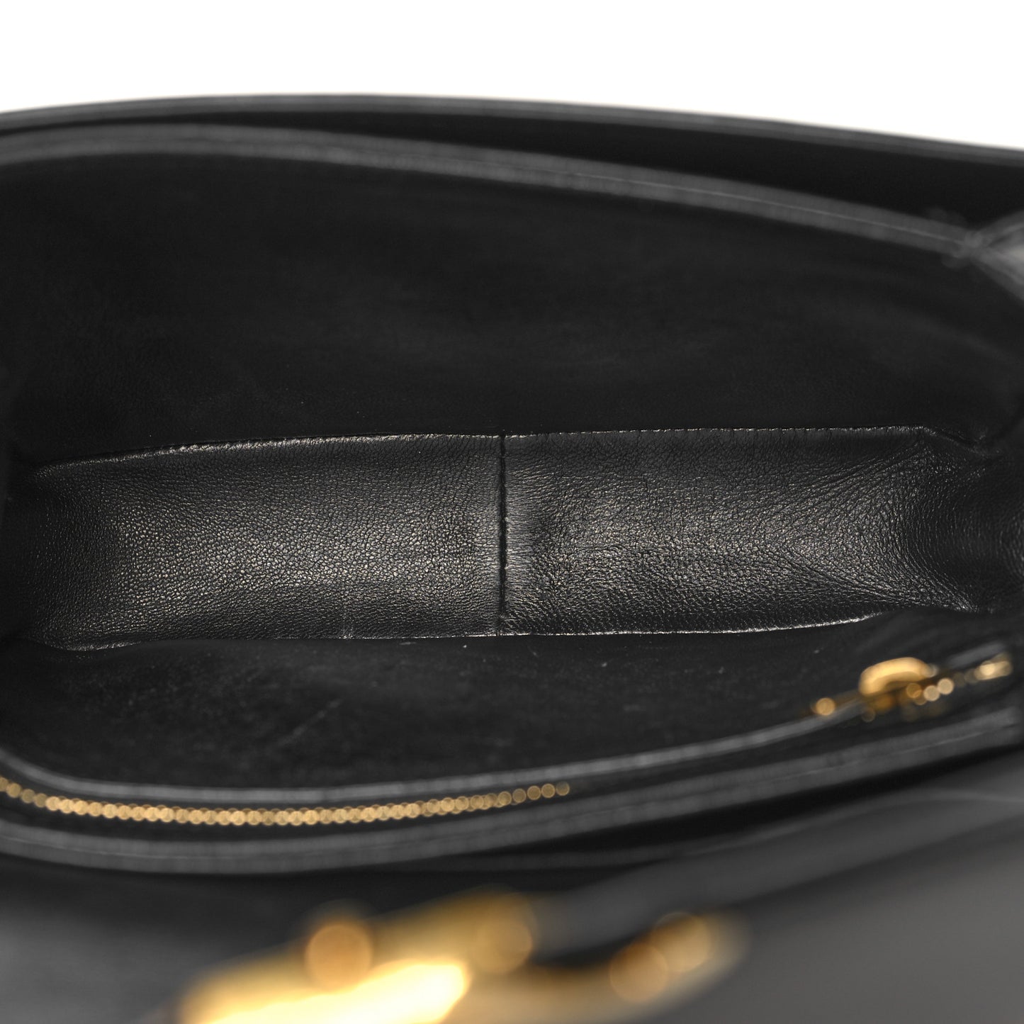 Shiny Calfskin Teen Triomphe Black