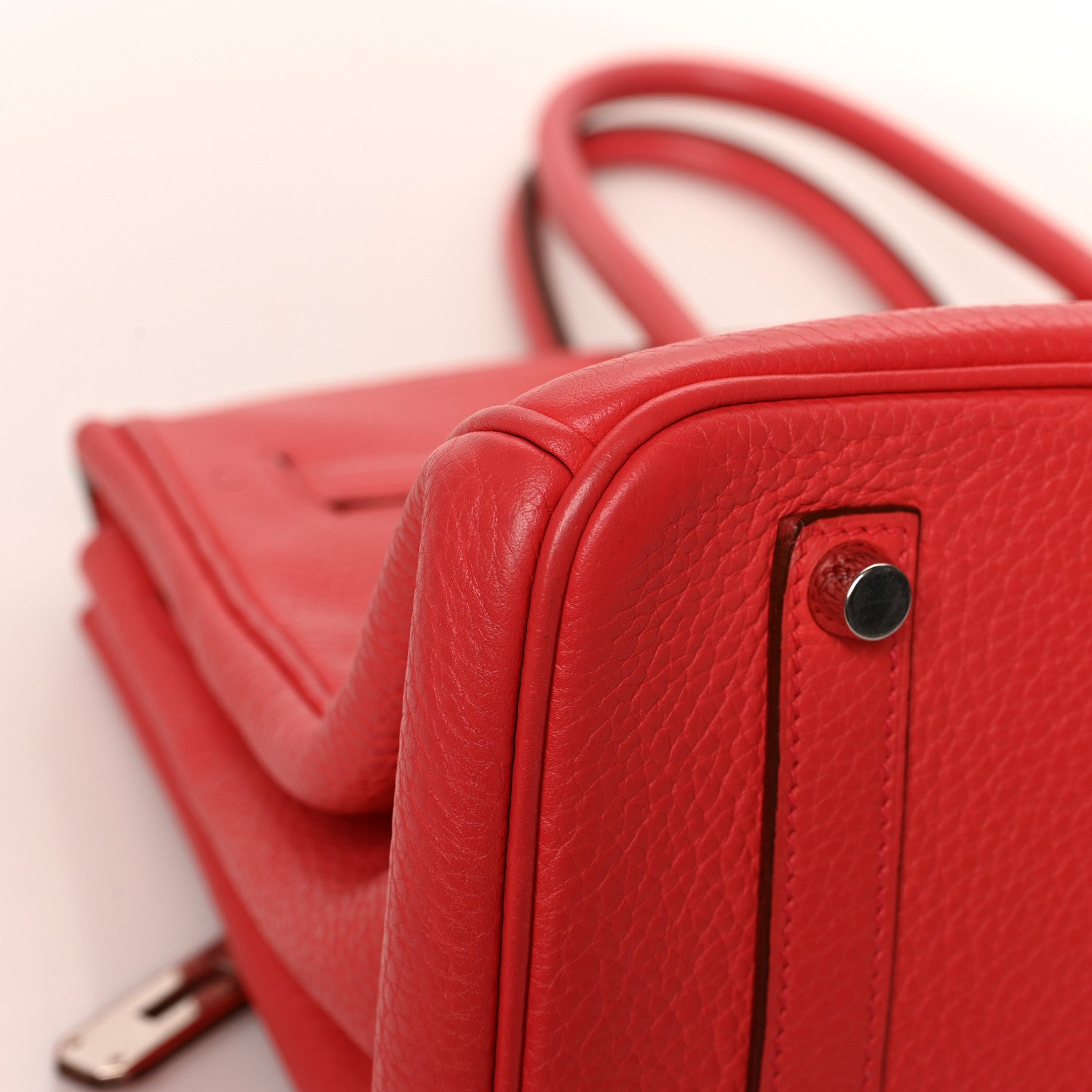 Hermes Taurillon Clemence Birkin 35 Bougainvillea 11 of 13