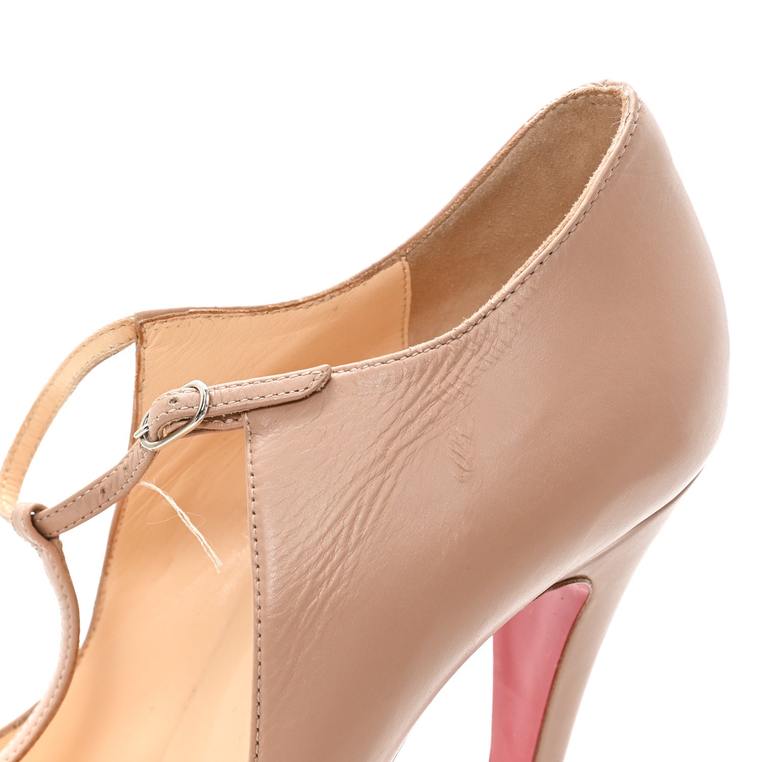 Christian Louboutin Calfskin Altapoppins 150 Pumps 39 Nude 1907642