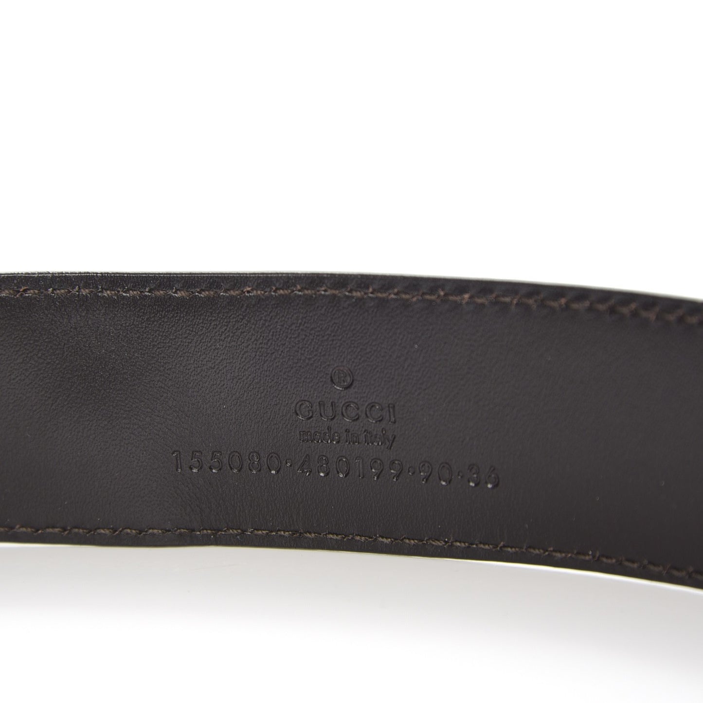 Leather Bamboo Horsebit Belt 90 36 Bronze