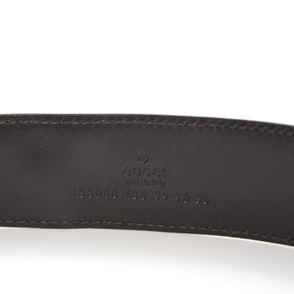 Gucci Leather Bamboo Horsebit Belt 90 36 Bronze 6 of 7