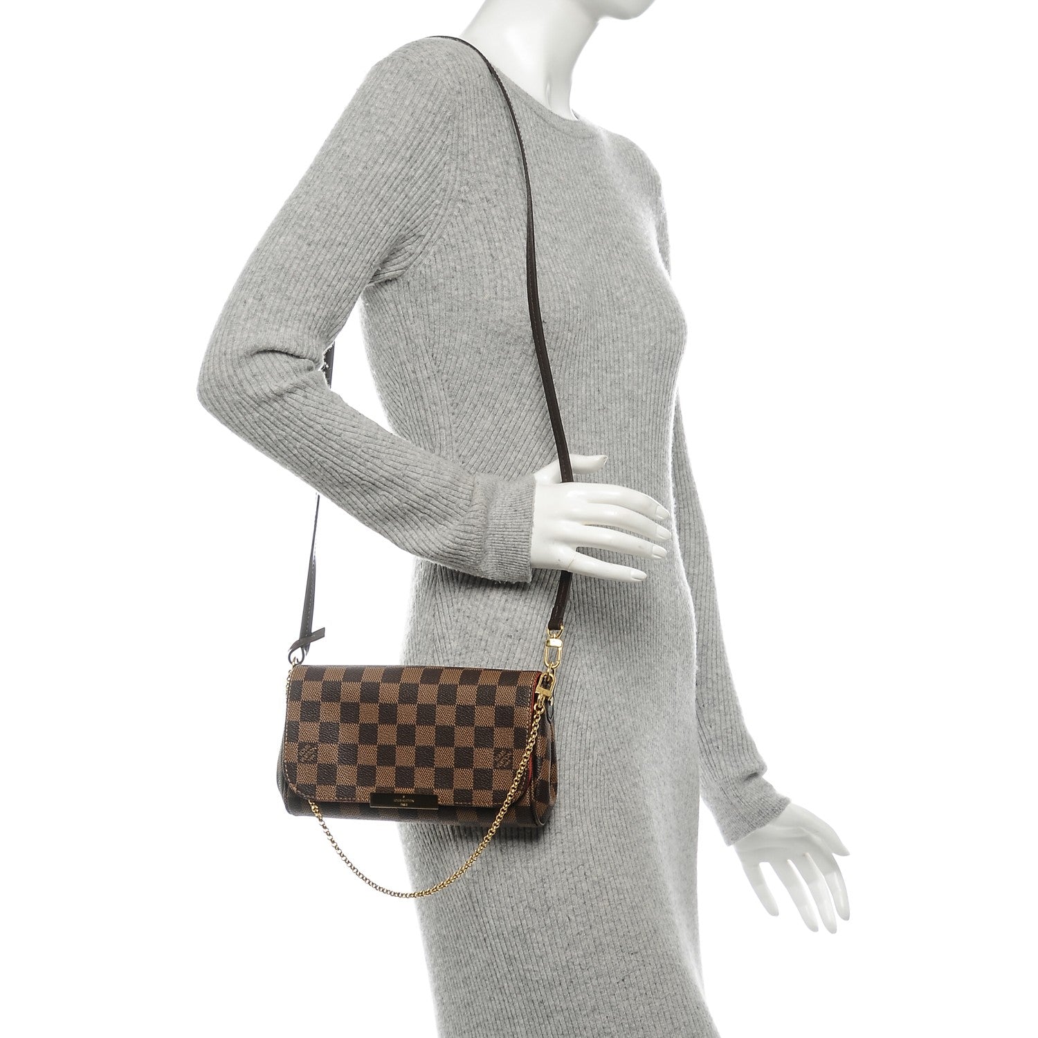 Louis Vuitton Damier Ebene Favorite PM 2 of 8