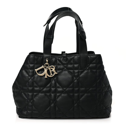 Christian Dior Calfskin Macrocannage Medium Toujours Black 1 of 11