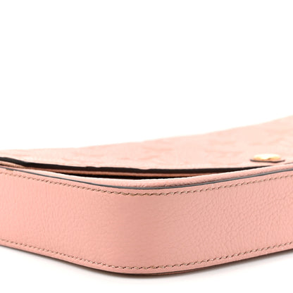 Louis Vuitton Empreinte Pochette Felicie Chain Wallet Rose Poudre 10 of 12