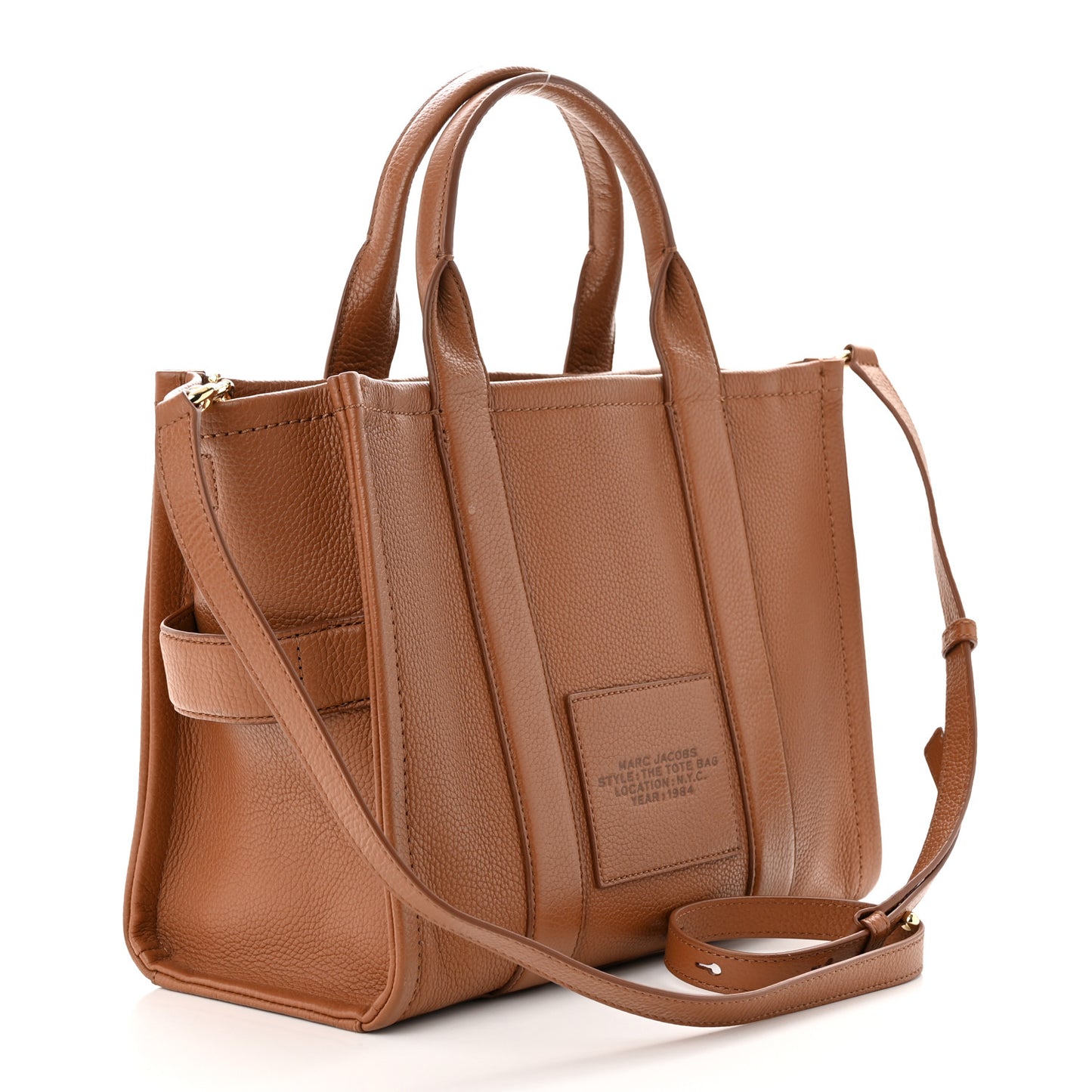 Grained Calfskin Medium The Tote Bag Argan Oil